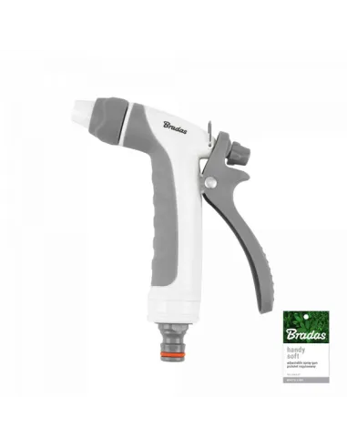 Пистолет для полива Bradas Handy Soft White Line 3 режима, пластик