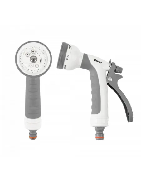 Пістолет для поливу Bradas Handy Soft White Line 7 режимів, метал