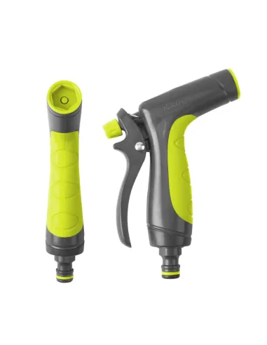 Пистолет для полива Bradas LE-2102 Lime Line регулируемый, пластик