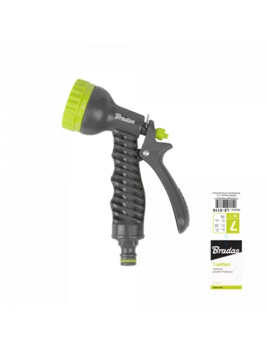 Пистолет для полива Bradas Lime Line 7 режимов, пластик