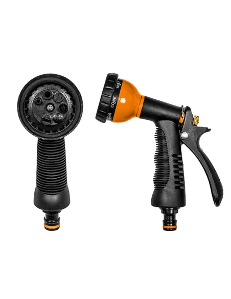 Пистолет для полива Bradas Profi Black Line 7 режимов, металл