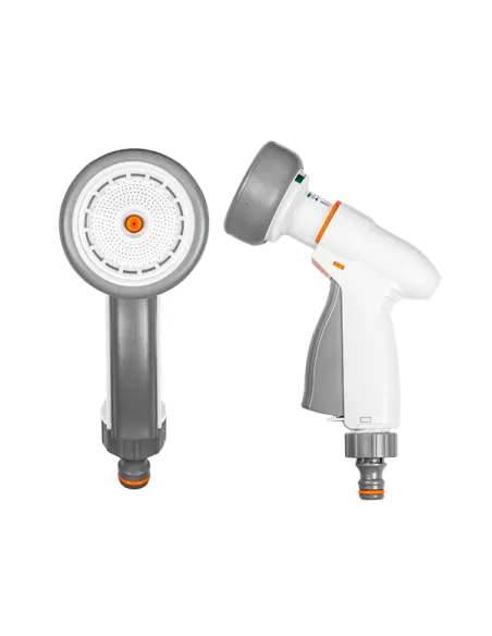 Пистолет для полива Bradas Quick Multi Spray White Line, многорежимный, пластик Пистолет для полива Bradas Quick Multi Spray White Line, многорежимный, пластик