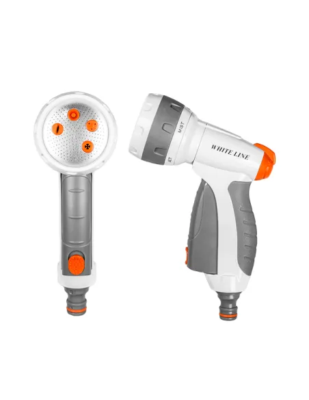 Пістолет для поливу Bradas Water Click White Line 5 режимів, метал