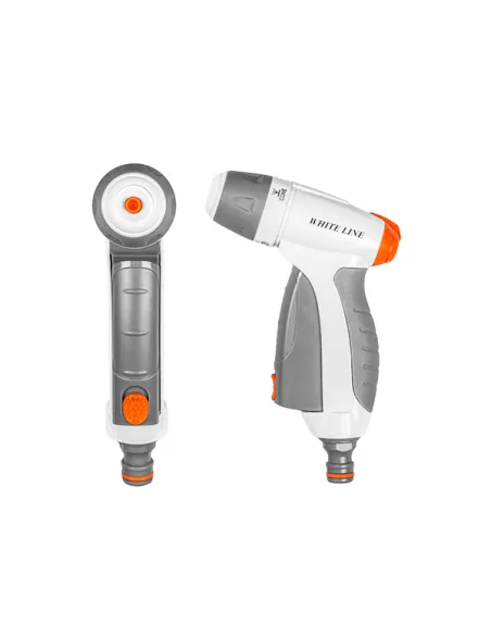 Пистолет для полива Bradas Water Click White Line регулируемый, металлический