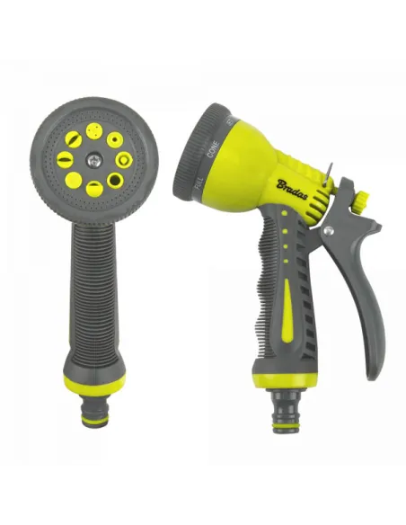 Пістолет для поливу Bradas Zebra Twin Lime Line 8 режимів, пластик