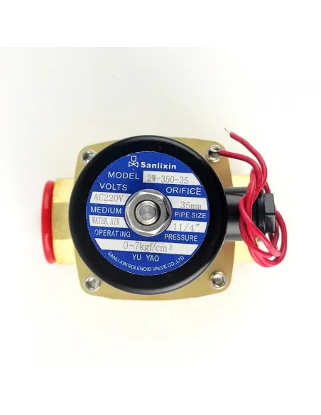 Соленоїдний клапан Raifil Sanlixin 2W-350-35C, 0-7 Бар, 1,25 дюйма