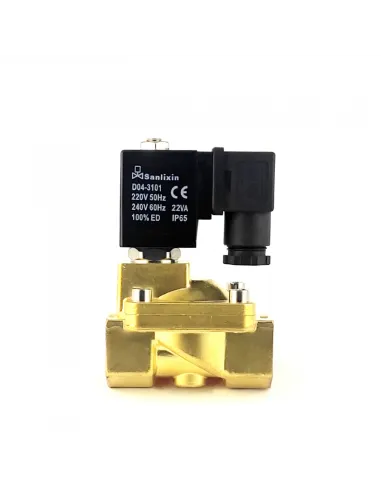 Соленоидный клапан Raifil Sanlixin SLP1DF02E1E20 AC220V, 1/2-16 Бар, 3/4 дюйма нормально закрытый