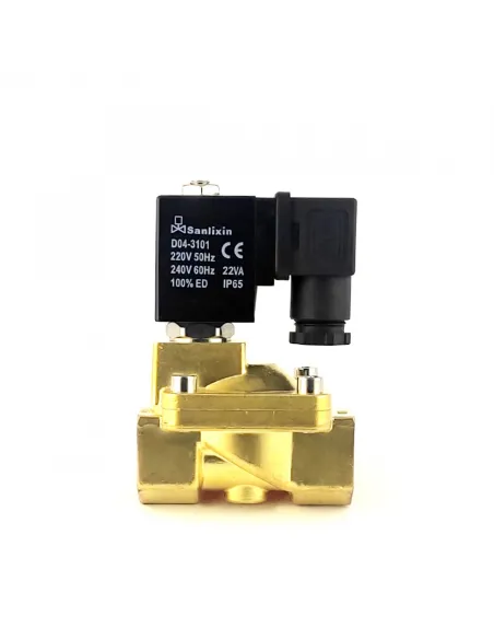 Соленоидный клапан Raifil Sanlixin SLP1DF02E1E20 AC220V, 1/2-16 Бар, 3/4 дюйма нормально закрытый