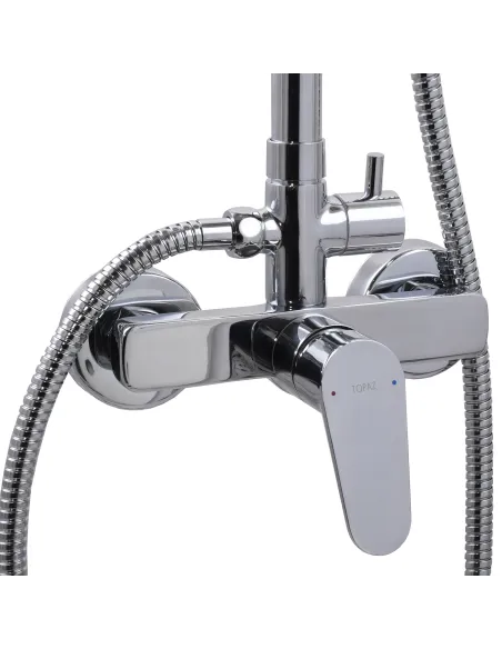 Душова система без виливу Topaz Capri TCA-15702-H37 хром