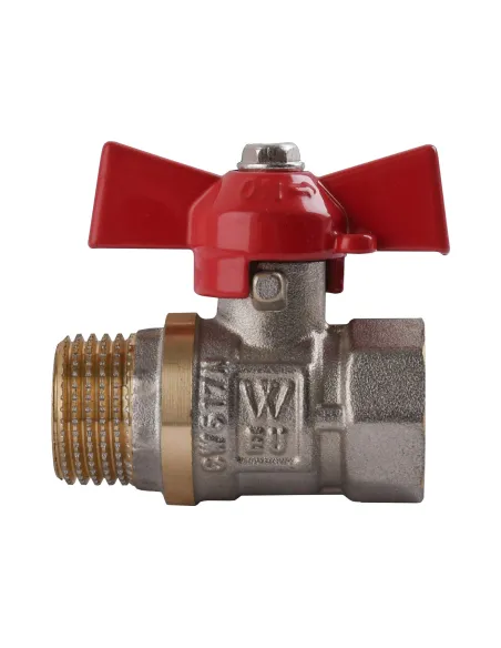 Кран шаровой прямой Quality Professional Water Valve Q002 НВ 1 дюйм