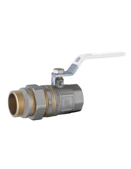 Кран шаровой прямой с американкой Quality Professional Q003 PN 40 НВ 1 1/2 дюйма Кран шаровой прямой с американкой Quality Professional Q003 PN 40 НВ 1 1/2 дюйма