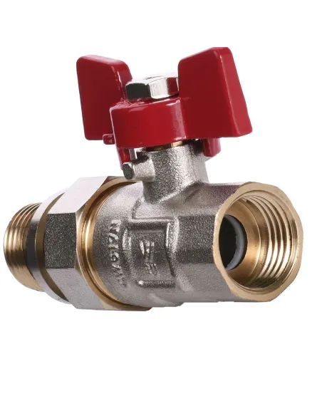 Кран шаровой прямой с американкой Quality Professional Q003 НВ 1/2 дюйма Кран шаровой прямой с американкой Quality Professional Q003 НВ 1/2 дюйма