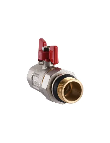 Кран кульовий прямий з американкою Quality Professional Q003 НВ 3/4 дюйми