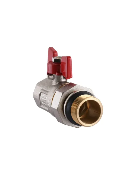 Кран кульовий прямий з американкою Quality Professional Q003 НВ 3/4 дюйми