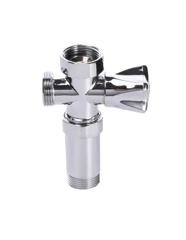 Приладовий кран Quality Professional NV-QP170 3/4 x 3/4 x 3/4 дюйми з подовжувачем