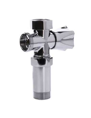 Приборный кран Quality Professional NV-QP170 3/4 x 3/4 x 3/4 дюйма с удлинителем