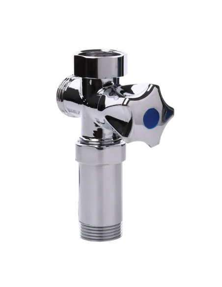 Приладовий кран Quality Professional NV-QP170 3/4 x 3/4 x 3/4 дюйми з подовжувачем