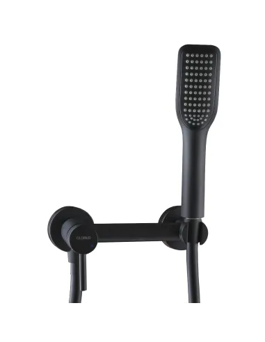 Смеситель для душа Globus Lux Alpen SBT1-105-BB без излива, черный