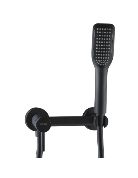 Смеситель для душа Globus Lux Alpen SBT1-105-BB без излива, черный