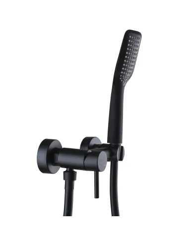Смеситель для душа Globus Lux Alpen SBT1-105-BB без излива, черный