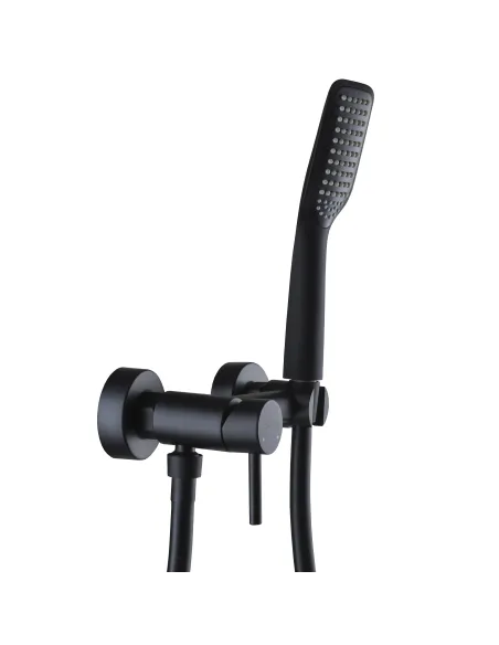 Смеситель для душа Globus Lux Alpen SBT1-105-BB без излива, черный