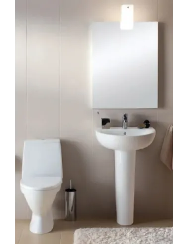 Унитаз-компакт Kolo Runa L89208000 нижний подвод воды, сидение дюропласт Soft-close