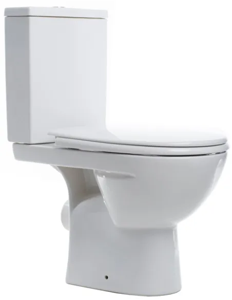 Унитаз-компакт Kolo Status 2395250UA нижний подвод воды, сидение дюропласт Soft-close