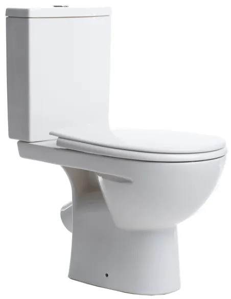 Унитаз-компакт Kolo Status 2395050UA нижний подвод воды, сидение дюропласт Soft-close