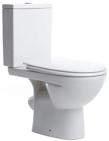 Унитаз-компакт Kolo Status 2396050UA нижний подвод воды, сидение дюропласт