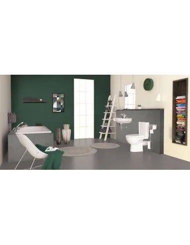 Унитаз-компакт Kolo Status 2396050UA нижний подвод воды, сидение дюропласт