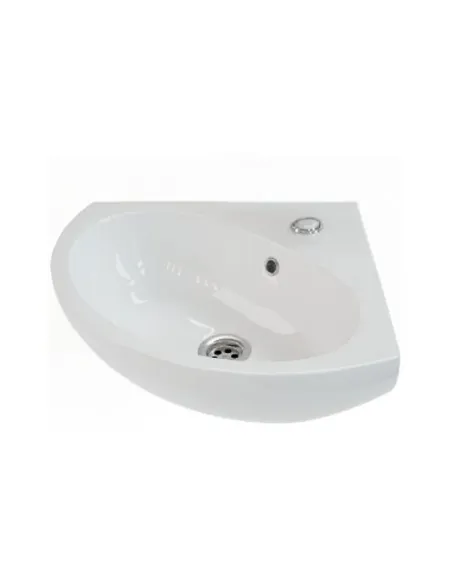 Керамическая раковина настенная угловая Kolo Runa 35 белая