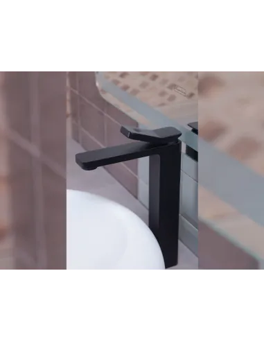 Змішувач для умивальника Asignatura Unique 85521602, чорний