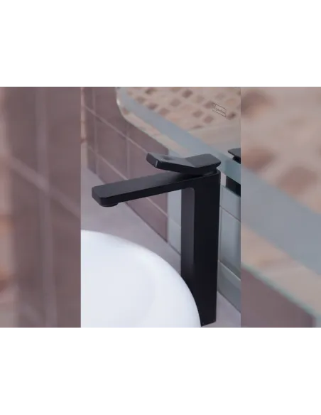 Змішувач для умивальника Asignatura Unique 85521602, чорний