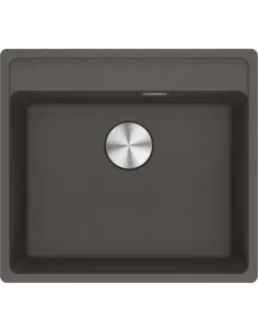 Мийка для кухні кам`яна прямокутна Franke Maris MRG 610-52 TL, 560x510x200 мм, сірий сланець