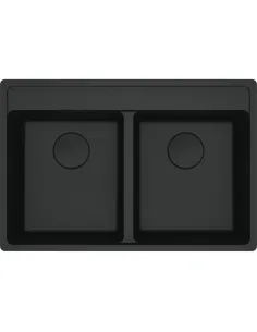 Мойка для кухни каменная прямоугольная Franke Maris MRG 620 TL, 760x510x200 мм, Black Edition
