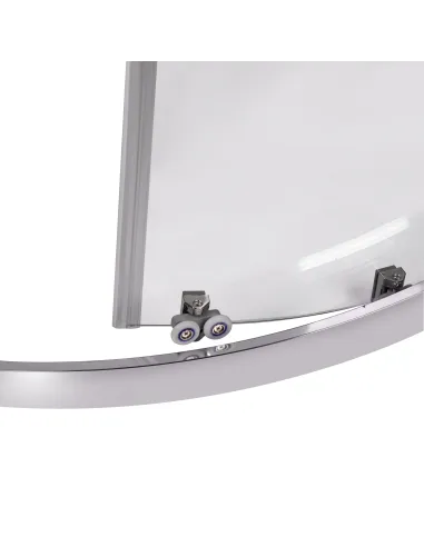 Душевая кабина без поддона Q-Тap Taurus CRM1011AC6, полукруглая