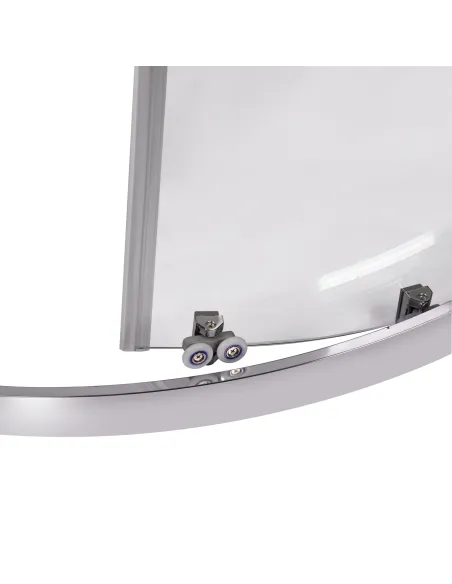 Душова кабіна без піддону Q-Тap Taurus CRM1011AC6, напівкругла