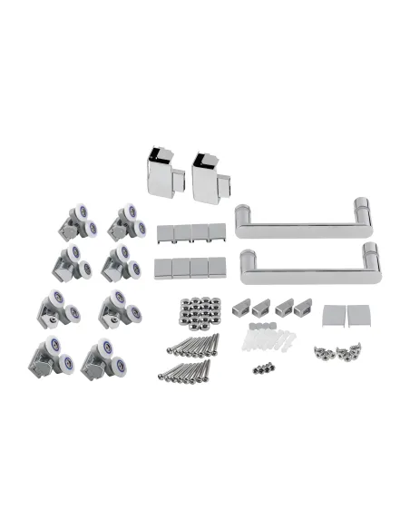 Душевая кабина без поддона Q-Тap Taurus CRM1011SC6, квадратная