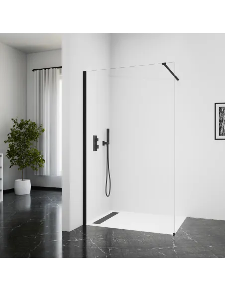 Душова перегородка Q-Tap Walk-In Standard BLM209.C8, 90x190 см