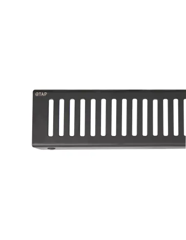 Душовий лінійний трап Q-Тap Taurus FA700MBLA SUS304, сухий затвор