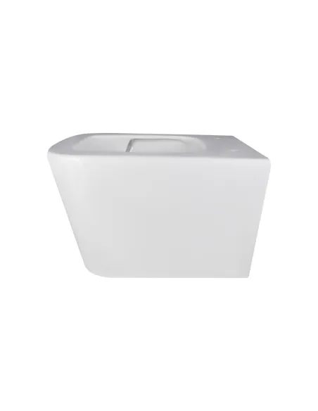 Унитаз безободковый подвесной Q-Tap Ultra Quiet QT05335171W, 490х360х290 мм