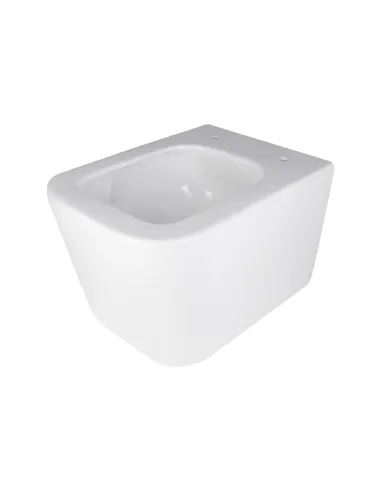 Унітаз безободковий підвісний Q-Tap Ultra Quiet QT05335171W, 490х360х290 мм