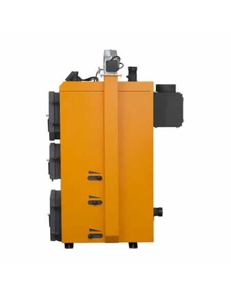 Котел твердотопливний DTM Turbo 10 кВт, сталевий