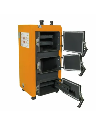 Котел твердотопливний DTM Force 14 кВт, сталевий