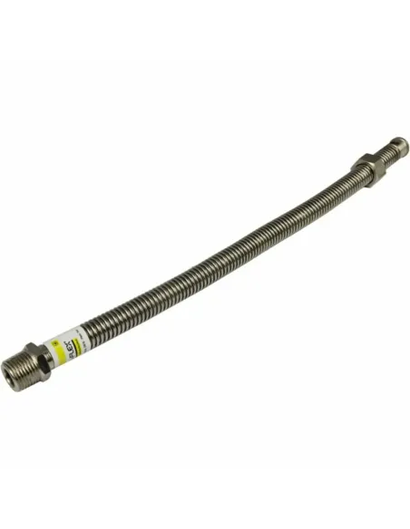 Шланг газовый Ecoflex ВН 1/2 дюйма, нержавеющая сталь, 0.4 метра