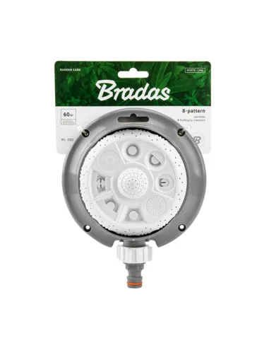 Ороситель для полива статический Bradas White Line WL-Z05, 8 режимов