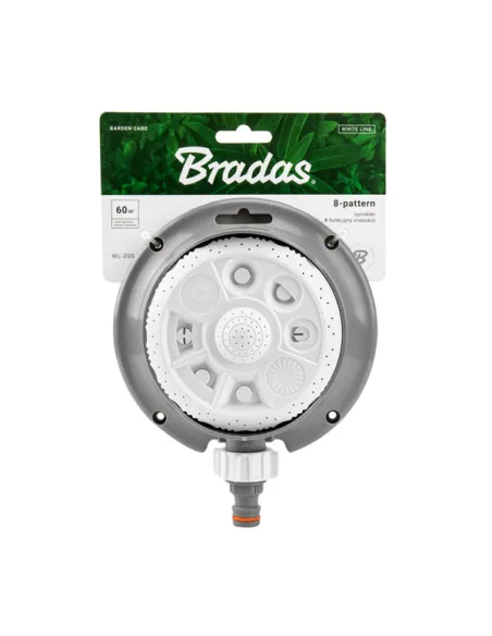 Зрошувач для поливу статичний Bradas White Line WL-Z05, 8 режимів