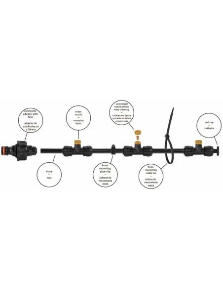 Туманостворювач садовий Bradas Black Line ECO-Z1015, 15 метрів