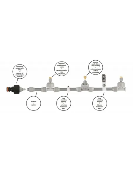 Туманосоздатель садовый Bradas White Line WL-Z1006, 6 метров