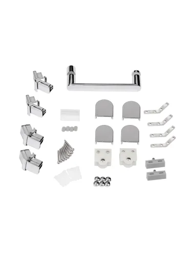 Душевая кабина без поддона Q-Tap Scorpio CRM10115-AC6, 100 х 100, пятиугольная